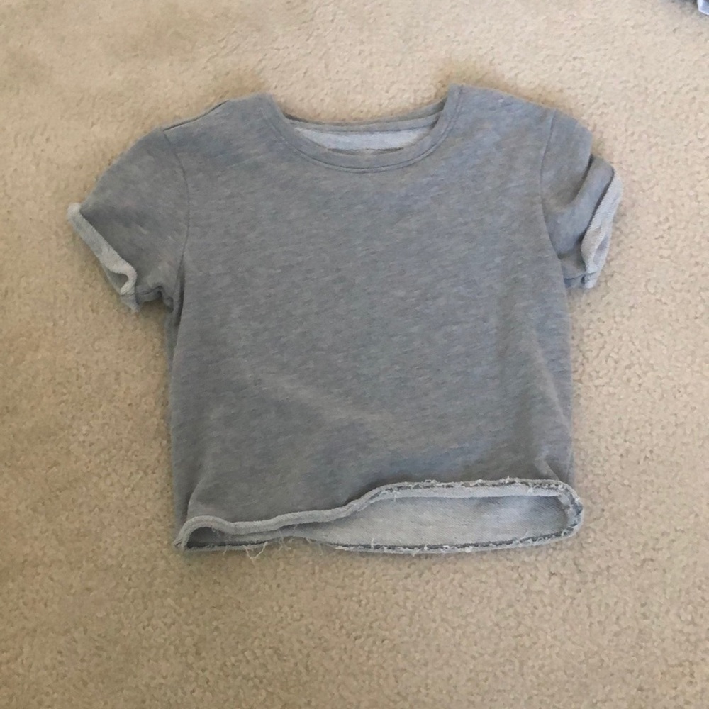alphalete lounge crop top